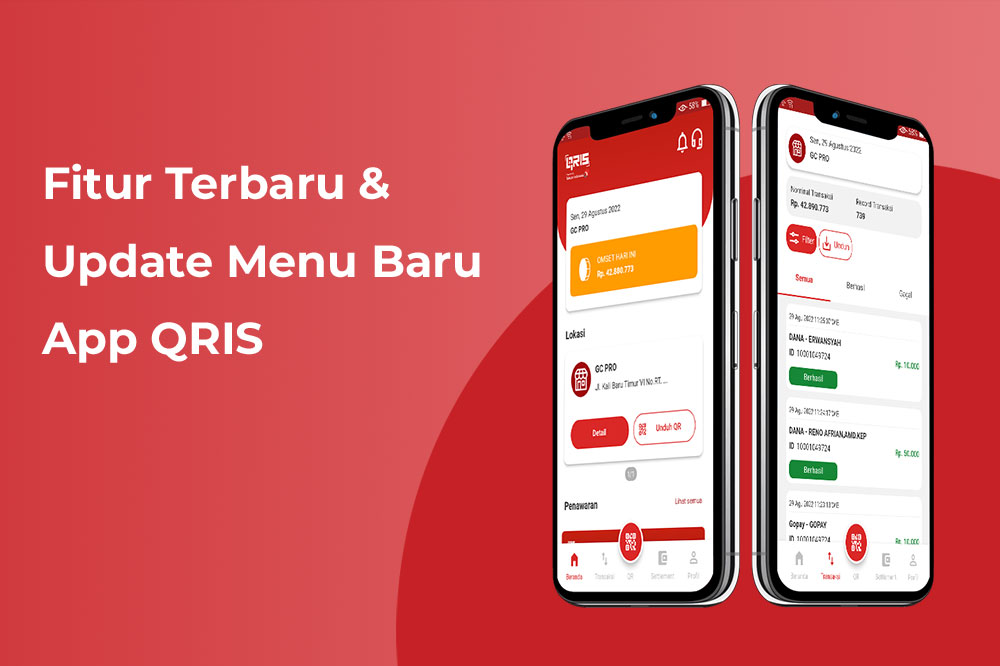 Fitur Terbaru dan Update Menu Baru App QRIS, QRIS, Daftar QRIS